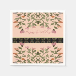 Floral gemischtes Elegant Serviette