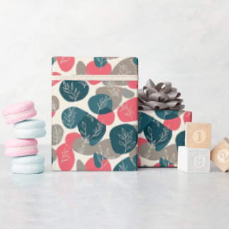 "Floral Geometry Bliss Geschenkpapier