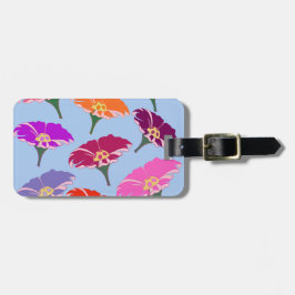 floral gepäckanhänger