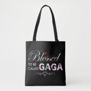 floral gesegnet mit dem Namen Gaga Tasche