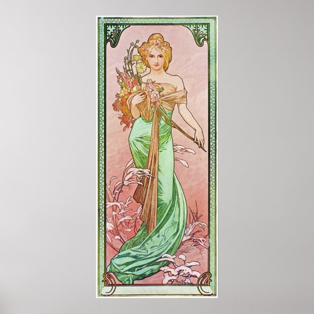 Floral Goddess Poster (Vorne)