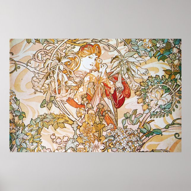 Floral Goddess Poster (Vorne)