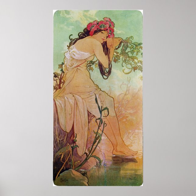 Floral Goddess Poster (Vorne)