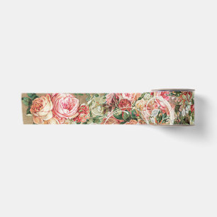 Floral Gold Barock Elegante Rose Hochzeitsfeier Satinband