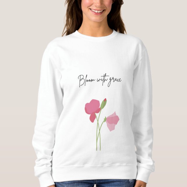 Floral Grace Sweatshirt (Devant)