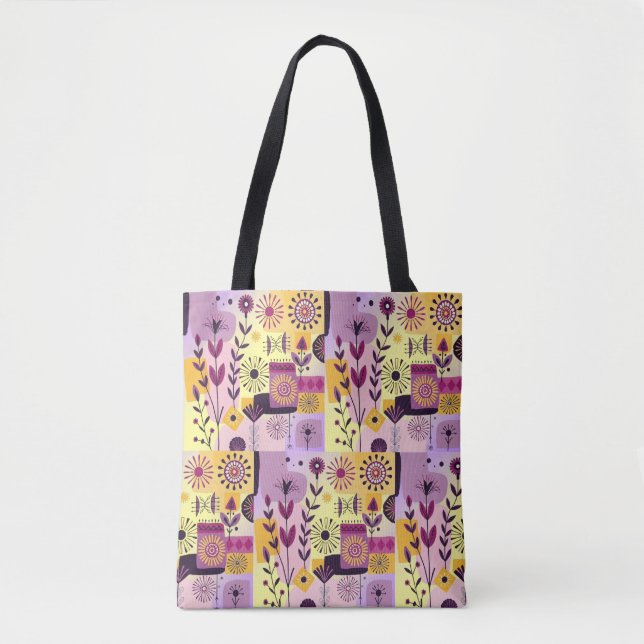 Floral graffiti tasche (Vorderseite)
