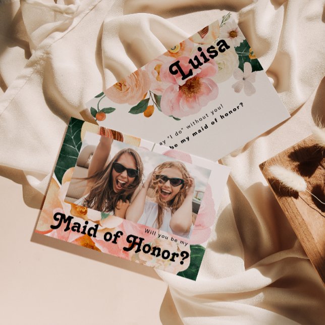 Floral gras | Photo de la carte de proposition d'h (Créateur téléchargé)