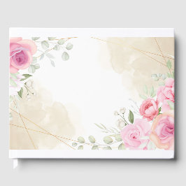 Floral Guest Book Gästebuch