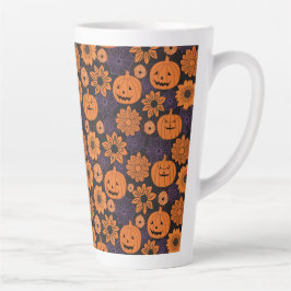 Floral Halloween Milchtasse