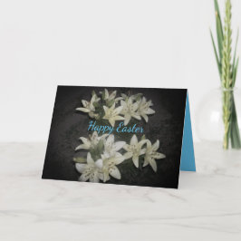 Floral Happy Osterfreude Lily Cluster Karte