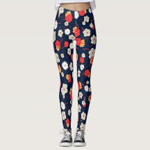 Floral Harmony Leggings von Charles Goy