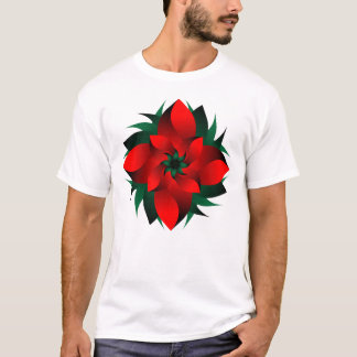 Floral Harmony Mandala   Vibrant Botanical T-Shirt