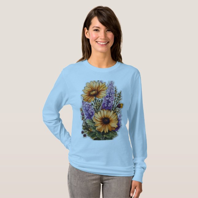 Floral Haven T-Shirt (Vorne ganz)