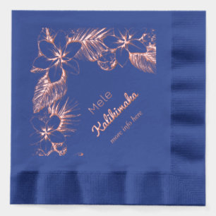 Floral hawaïen - Mele Kalikimaka - Texte personnal