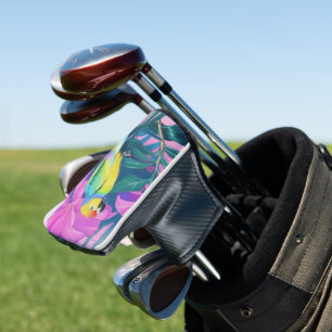 Floral/hawaiisch/tropisch/papagei Golf Headcover