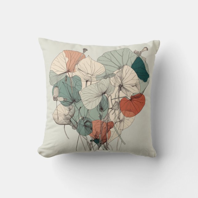 Floral Heart Coussin 3 (Recto)