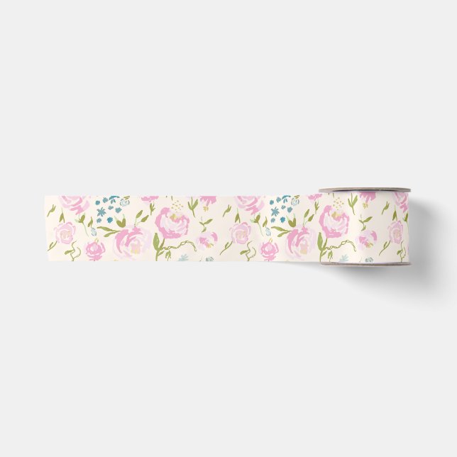 Floral Heaven Satinband (Vorderseite)