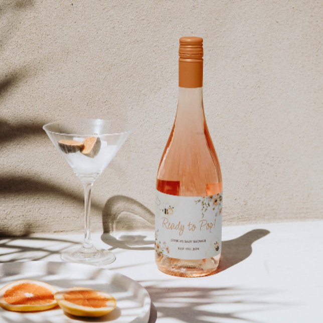 Floral Honey Bee Baby Dusche (Von Creator hochgeladen)