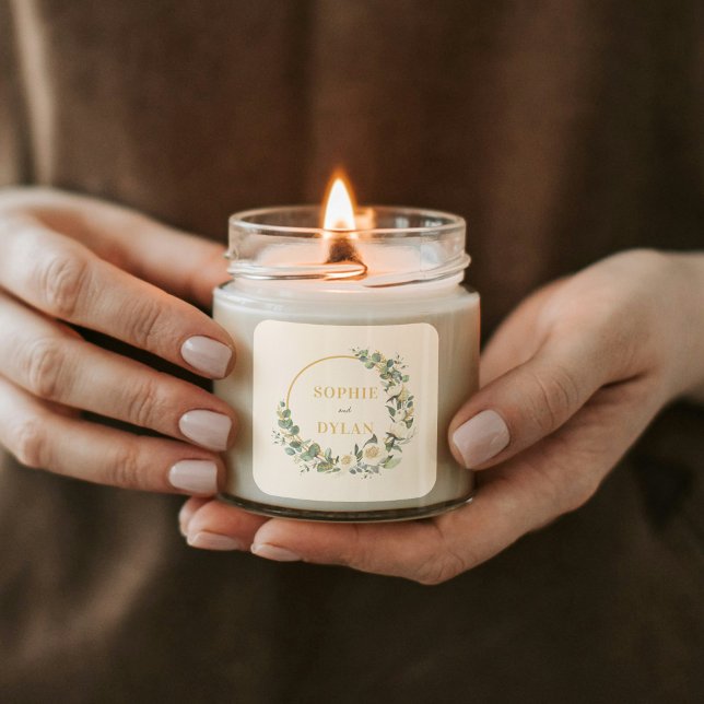 Floral Hoop Gastgeschenk Hochzeit Sticker oder Ums (Von Creator hochgeladen)