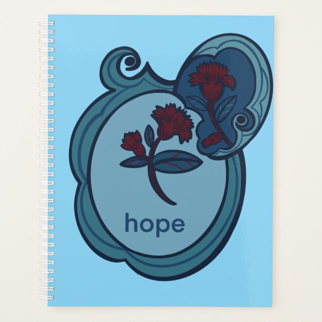 Floral Hope Daily planner&planner&notes (Devant)