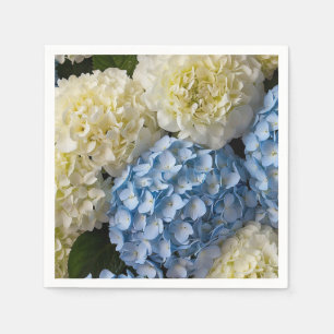 Floral Hydrangeas Paper Napkins Serviette