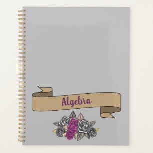 Floral Inspirier School Planer