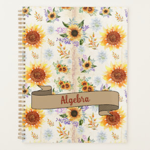 Floral Inspirier School Planer