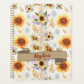 Floral Inspirier School Planer