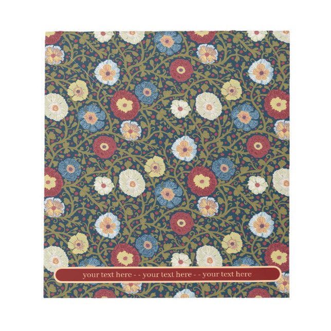 Floral Intelect Notizblock (Vorderseite)