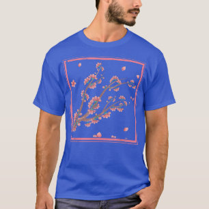 Floral Japan Rosa Blume Japanisch Sakura Cherry Bl T-Shirt