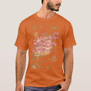 Floral Japan Sakura Pink Blume Japanisch Cherry Bl T-Shirt