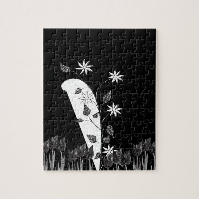 Floral Jigsaw Puzzle (Vertikal)