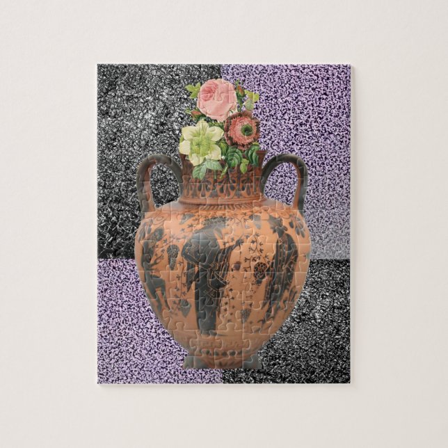 Floral Jigsaw Puzzle (Vertikal)
