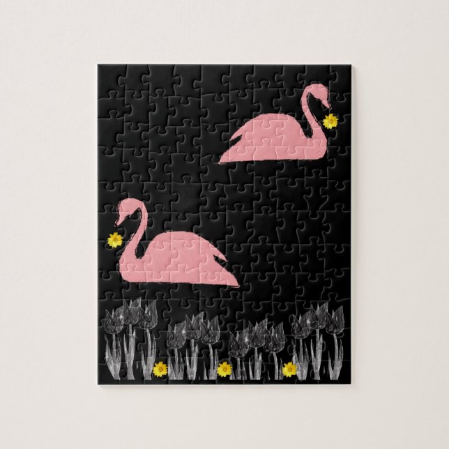 Floral Jigsaw Puzzle (Vertikal)