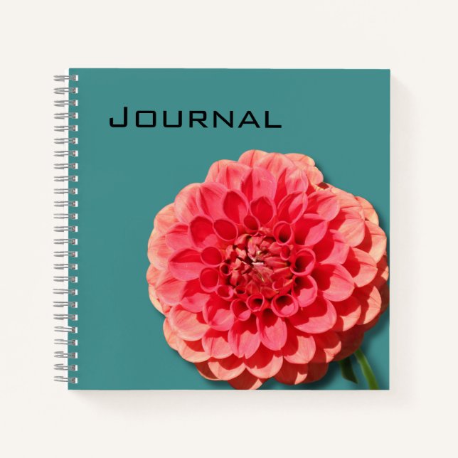 Floral Journal Notizbuch (Vorderseite)