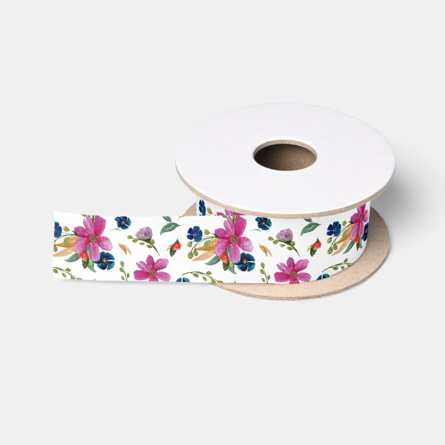 Floral Joyeaux Signature Ribbon Satinband (Spule)