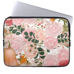 Floral Jumpsuit Laptopschutzhülle