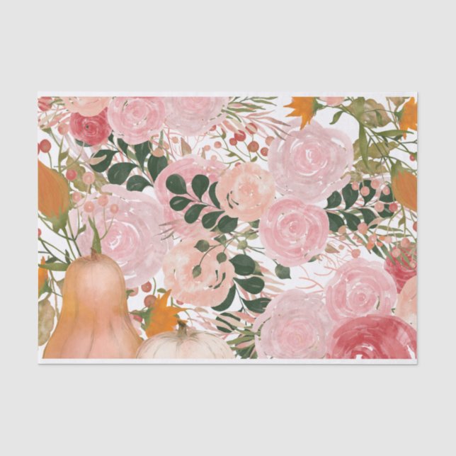 Floral Jumpsuit Seidenpapier (Vorderseite)