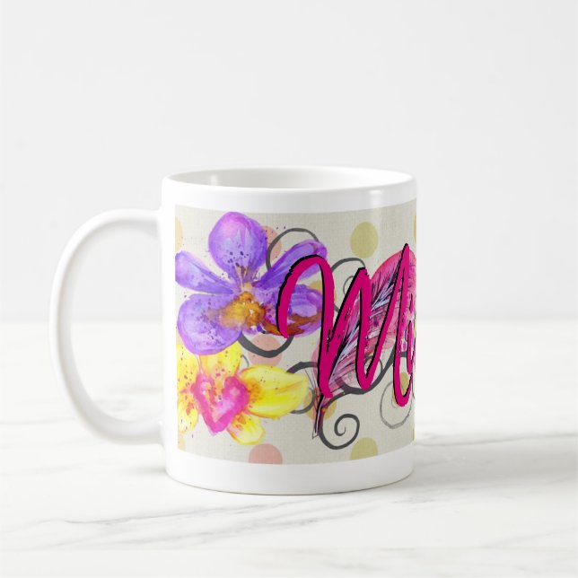 floral kaffeetasse (Links)