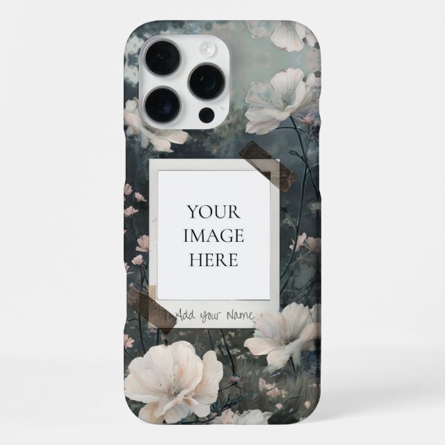 Floral Keepake iPhone 16 Pro Max Hülle (Rückseite)