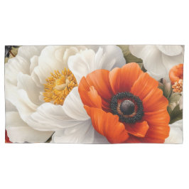 Floral King Pair Kissenbezug