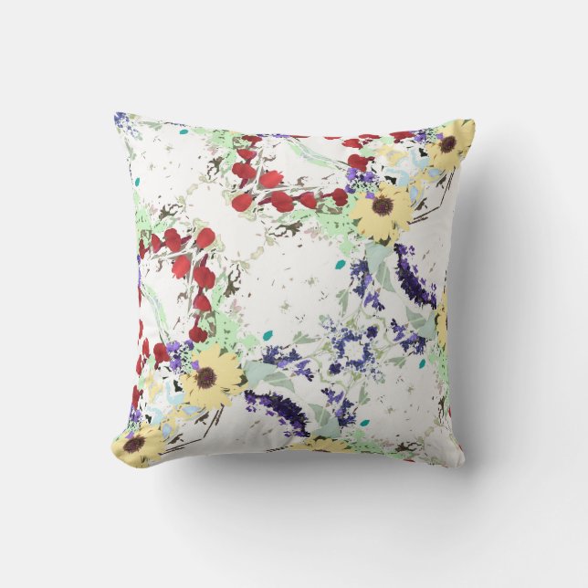 floral kissen (Vorderseite)