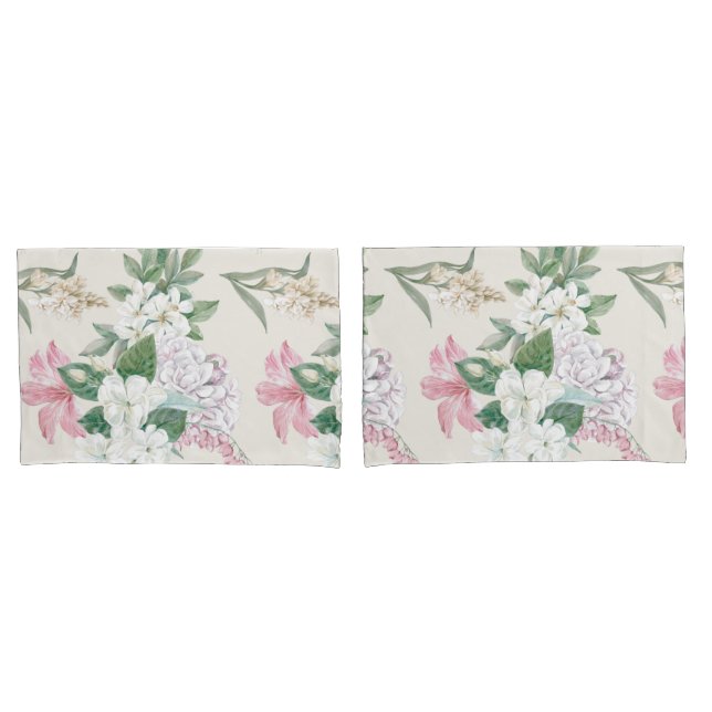 floral kissenbezug (Vorderseite-Set)
