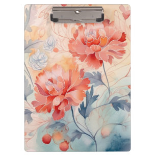 floral klemmbrett