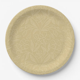 Floral Lace In Yellow Pappteller