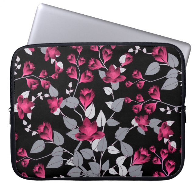 floral laptopschutzhülle (Vorderseite)