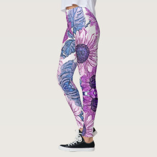 floral leggings
