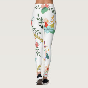 floral leggings