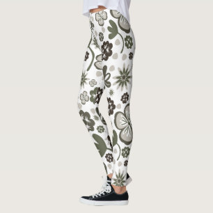 floral leggings