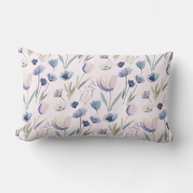 floral lendenkissen (Vorderseite)